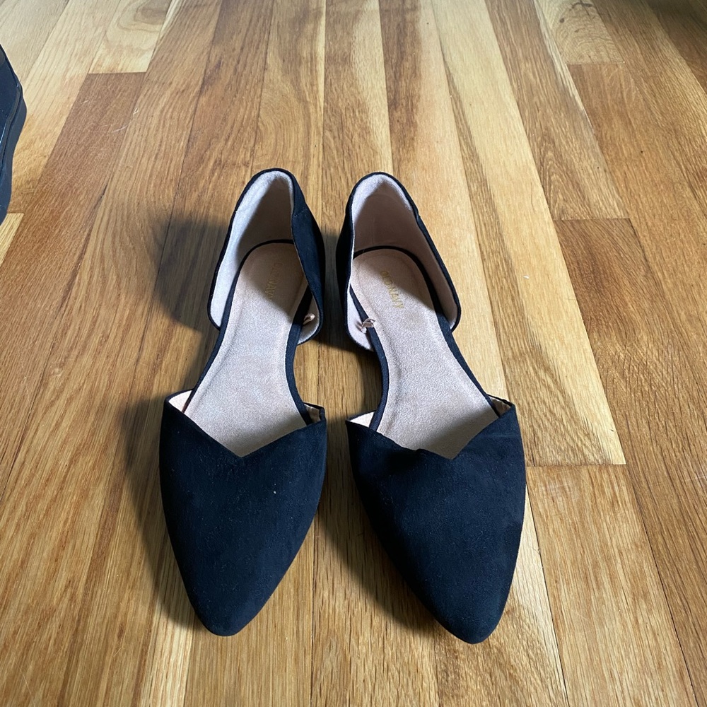 Black flats